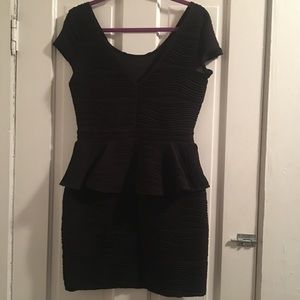 ◼️Black Peplum Dress◼️